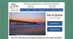 Desktop Screenshot of extraroomselfstoragellc.com